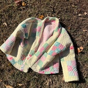 Hand made quilt jacket